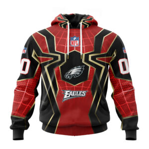 NFL x Spider Man Far From Home Philadelphia Eagles Special Hoodies