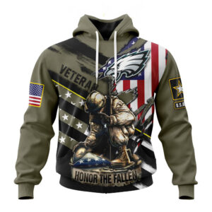 Philadelphia Eagles NFL Veterans Honor The Fallen Hoodies