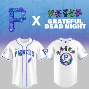 Pittsburgh Pirates Grateful Dead Night Jersey