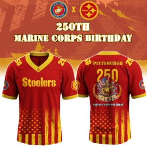 NFL x PIT Special Marine 250th Birthday Collaboration Jersey