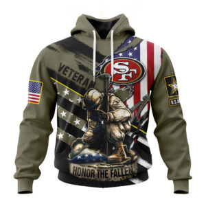 San Francisco 49ers NFL Veterans Honor The Fallen Hoodies