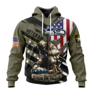 Seattle Seahawks NFL Veterans Honor The Fallen Hoodies