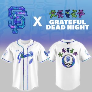 San Francisco Giants Grateful Dead Night Game Jersey