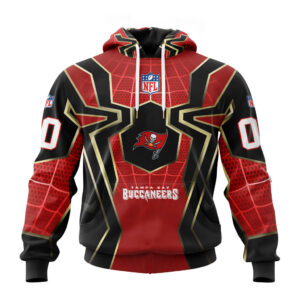NFL x Spider Man Far From Home Tampa Bay Buccaneers Special Hoodies