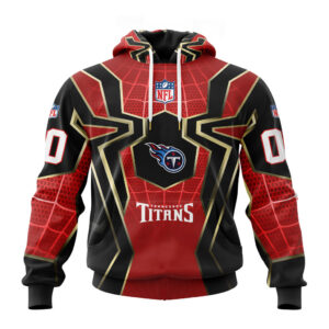 NFL x Spider Man Far From Home Tennessee Titans Special Hoodies