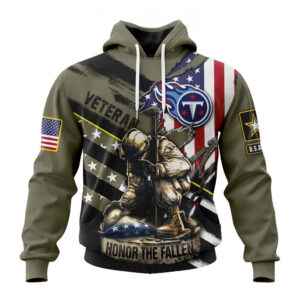 Tennessee Titans NFL Veterans Honor The Fallen Hoodies