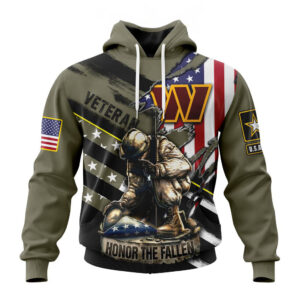Washington Commanders NFL Veterans Honor The Fallen Hoodies