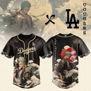 MLB x Dodgers Zoro Anime Limited Edition Jersey