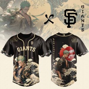 MLB x Giants Zoro Anime Limited Edition Jersey