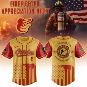 Boston Red Sox MLB x Firefighter Appreciation Night Special Edition Jersey