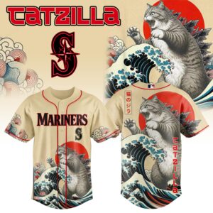 Seattle Mariners MLB x Catzilla Jersey Editions Limited
