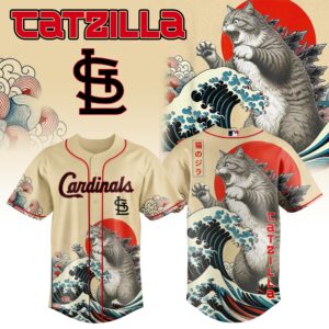 St.Louis Cardinals MLB x Catzilla Jersey Editions Limited