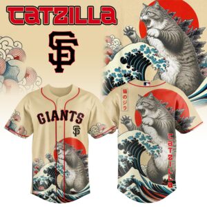 San Francisco Giants MLB x Catzilla Jersey Editions Limited