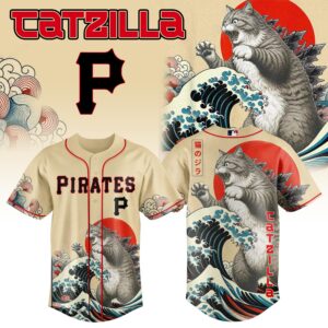 Pittsburgh Pirates MLB x Catzilla Jersey Editions Limited