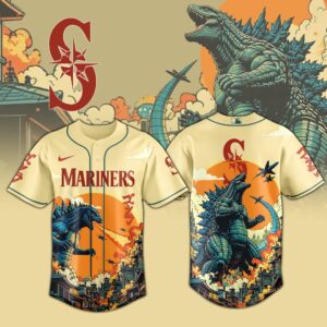 Seattle Mariners Special Godzilla Limited Edition Jersey
