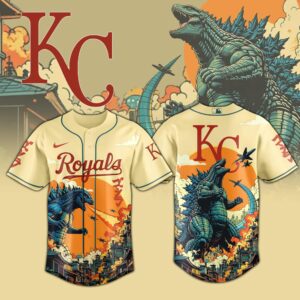 Kansas City Royals Special Godzilla Limited Edition Jersey